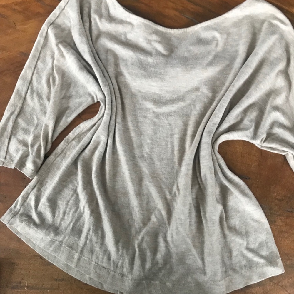 Ann Taylor loose fit too with bow tie back